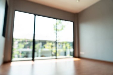 boş oda-pencere ve kapı ev için arka plan bulanıklık