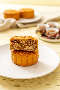 Çin ay çöreği Çin sonbahar ortası festivali için - Çin tatlı tarzı