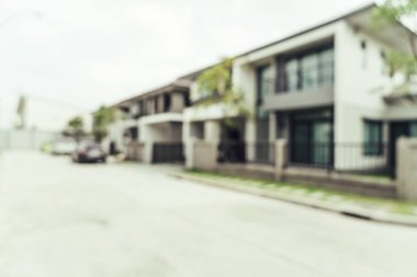 Evin arka plan - vintage etkisi filtre dış bulanıklık