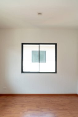 boş oda-pencere ve kapı ev için arka plan bulanıklık