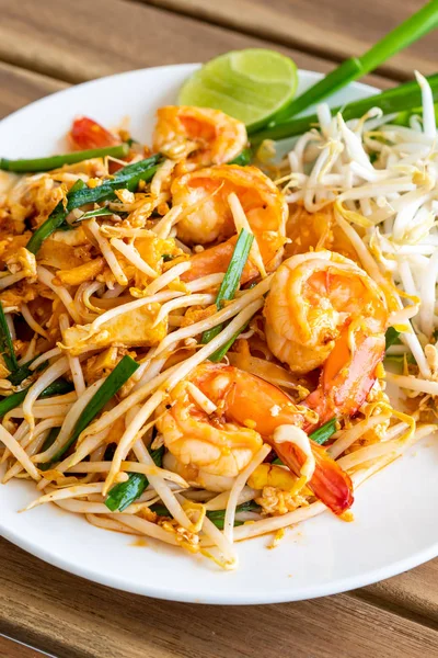 Tay gıda Tay (tavada kızartılmış Pirinç Noodle karides ile) - pad