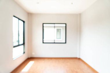 boş oda-pencere ve kapı ev için arka plan bulanıklık