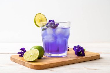 kelebek bezelye suyu kireç ile-sağlıklı içecek