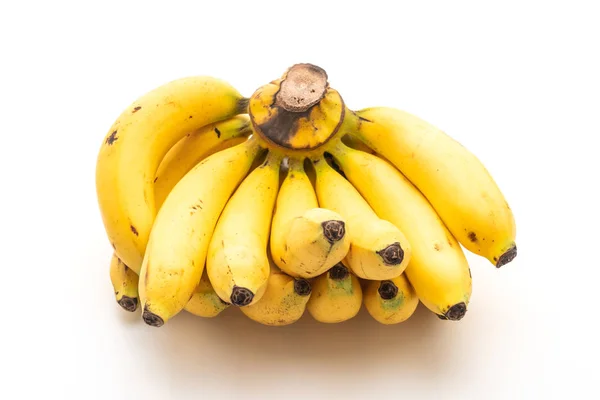 Banana Fresca Isolada Sobre Fundo Branco — Fotografia de Stock