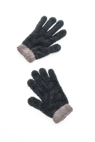 Γάντια Που Απομονώνονται Λευκό Φόντο — Φωτογραφία Αρχείου