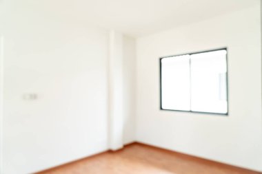 boş oda-pencere ve kapı ev için arka plan bulanıklık