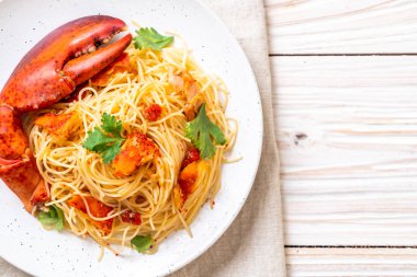 Makarna ya da ıstakoz spagettisi - İtalyan yemeği