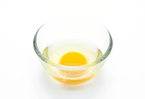 Cracked Egg Shell Isolated White Background — Stock Photo, Image