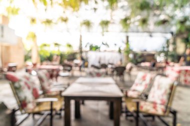 Arka plan için soyut bulanık kahve dükkanı lokantası