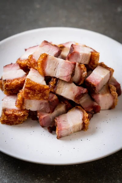 crispy pork belly or deep fried pork