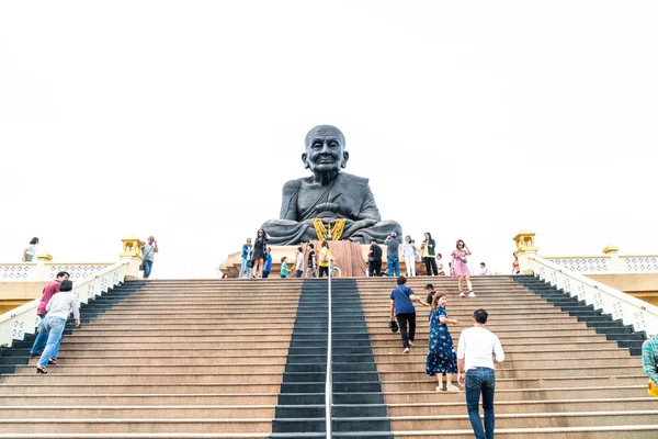 Hua Hin Tailandia Diciembre 2018 Estatua Luang Toad Buddha Templo — Foto de Stock