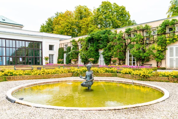 Mirabell Trädgården Salzburg City Österrike — Stockfoto