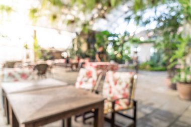 Arka plan için soyut bulanık kahve dükkanı lokantası