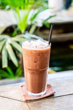 buzlu kahve dükkanı Cafe Restoran çikolatalı milkshake cam