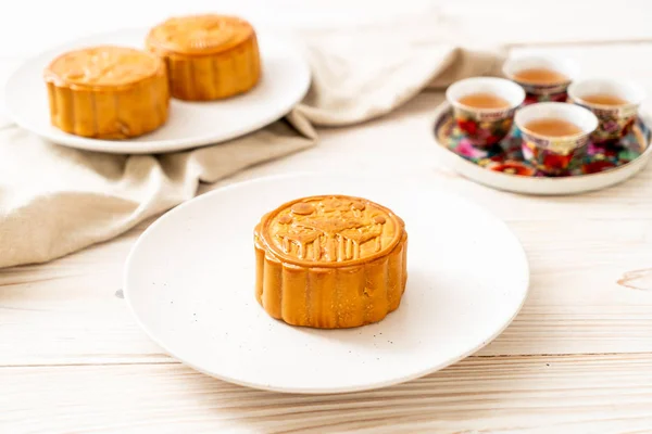Chinese moon cake for Chinese mid-autumn festival - Chinese dessert style