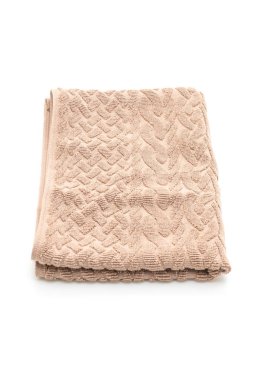 Beyaz arkaplanda izole edilmiş havlu