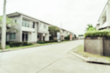 Evin arka plan - vintage etkisi filtre dış bulanıklık