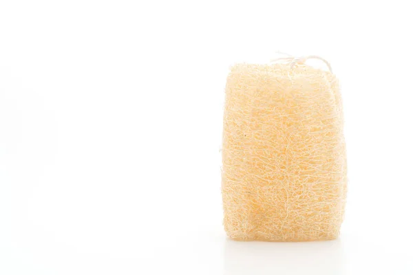 Luffa Scrub Isolato Sfondo Bianco — Foto Stock