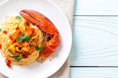 Makarna ya da ıstakoz spagettisi - İtalyan yemeği