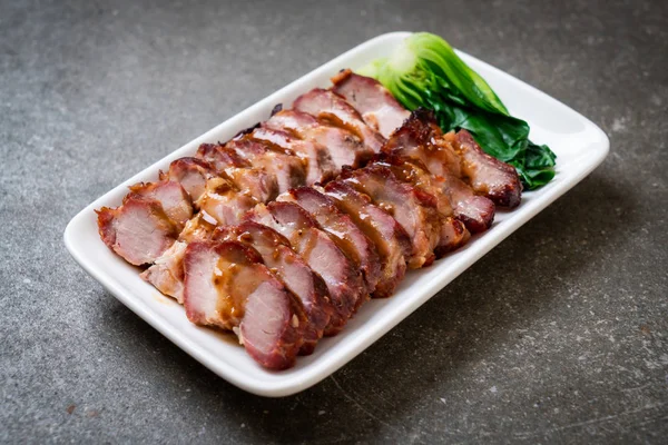 Barbekü kırmızı domuz soslu rosto