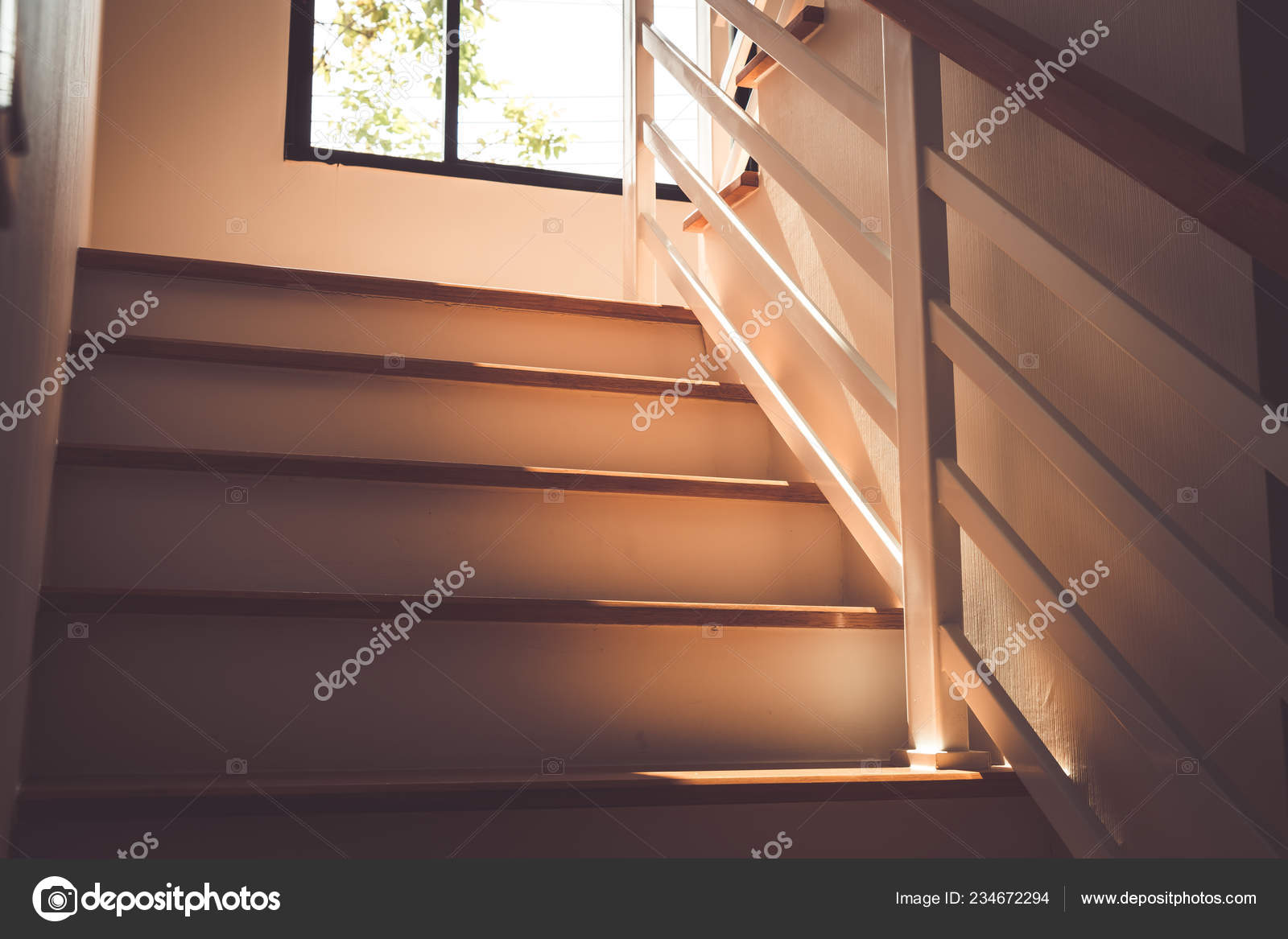 Empty Architecture Stair Step Design Stock Photo Image By C Topntp 234672294