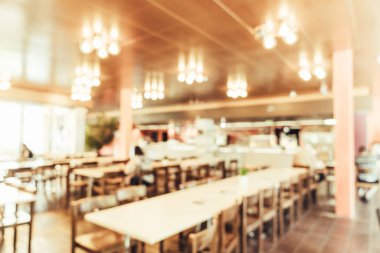 bulanıklık için arka plan - vintage etkisi filtre restoranda