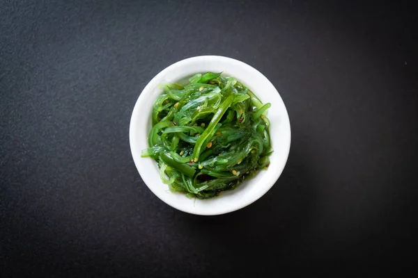 Salada Algas Estilo Comida Japonesa — Fotografia de Stock