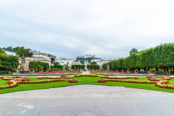 Jardim Mirabell Salzburg City Áustria — Fotografia de Stock