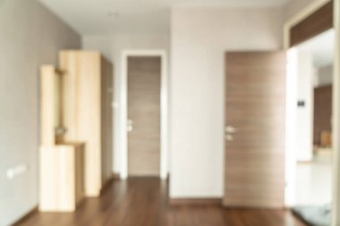 Soyut bulanıklık ve ufuk konut iç arka planı için