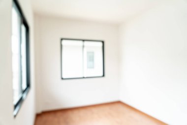 boş oda-pencere ve kapı ev için arka plan bulanıklık