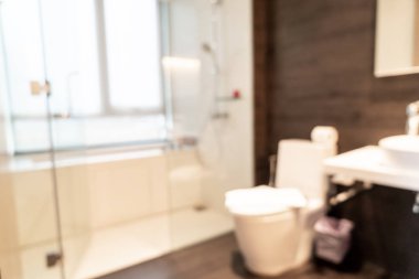 Soyut bulanıklık ve ufuk banyo iç arka planı için