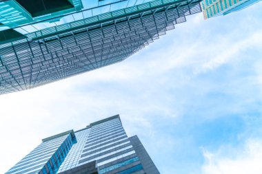 Güzel mimari iş ofis dış gökdelen Binası
