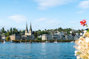 Cityscape Lucerne (Luzern) İsviçre