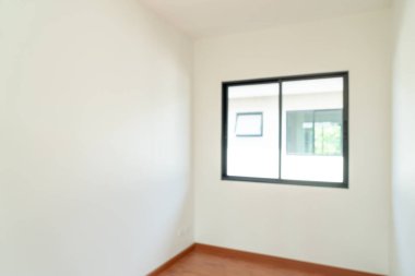 boş oda-pencere ve kapı ev için arka plan bulanıklık