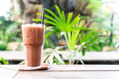 buzlu kahve dükkanı Cafe Restoran çikolatalı milkshake cam