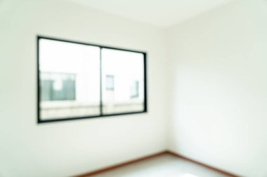 boş oda-pencere ve kapı ev için arka plan bulanıklık
