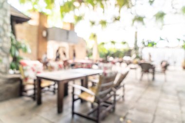 Arka plan için soyut bulanık kahve dükkanı lokantası