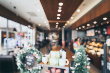 Soyut bulanıklık ve kafe Cafe restaurant için arka plan defocused