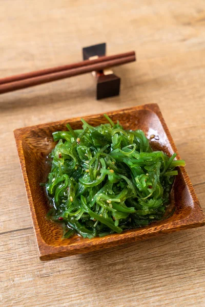 Salada Algas Estilo Comida Japonesa — Fotografia de Stock
