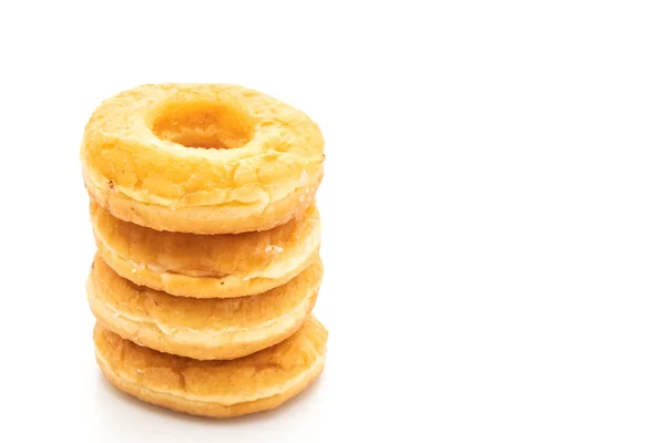 Donut Isolado Fundo Branco — Fotografia de Stock