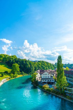 İsviçre 'nin başkenti Bern' de Güzel Mimarlık