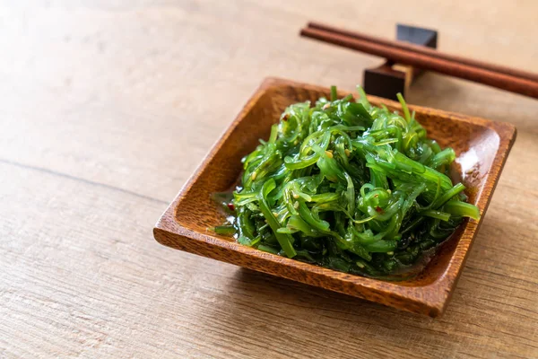 Ensalada Algas Marinas Estilo Comida Japonesa —  Fotos de Stock