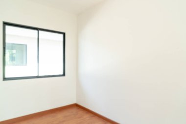 boş oda-pencere ve kapı ev için arka plan bulanıklık