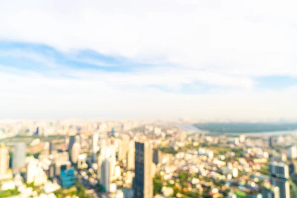 Abstrato Borrão Desfocado Paisagem Urbana Bangkok Tailândia Para Fundo — Fotografia de Stock