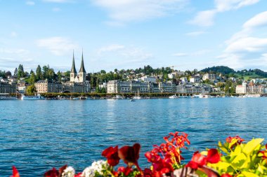 Cityscape Lucerne (Luzern) İsviçre