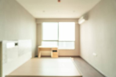 soyut bulanıklık ve odaklanmış yatak odası arka plan için iç mekan