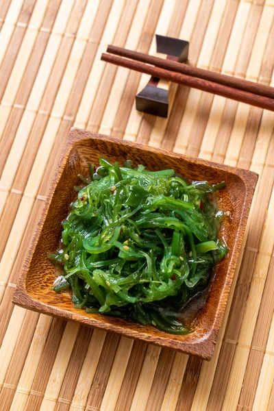 Salada Algas Estilo Comida Japonesa — Fotografia de Stock