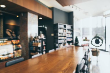 Soyut bulanıklık ve kafe Cafe restaurant için arka plan defocused