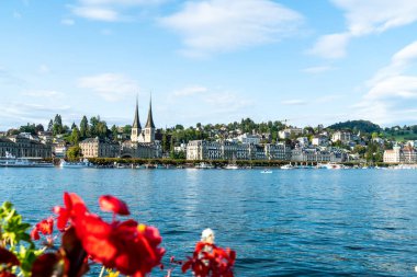 Cityscape Lucerne (Luzern) İsviçre