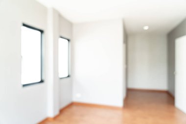 boş oda-pencere ve kapı ev için arka plan bulanıklık